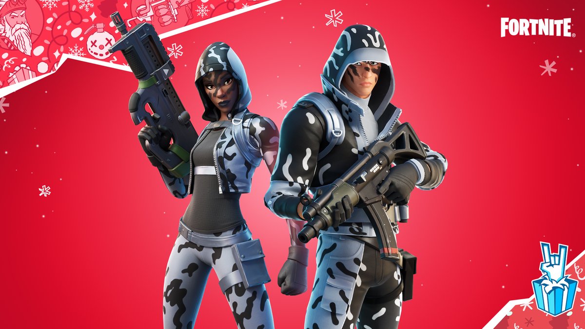 Fortnite's tweet photo. Cool and calculated.

The Permafrost Set is back in the Item Shop! https://t.co/PVmDc1IkN4