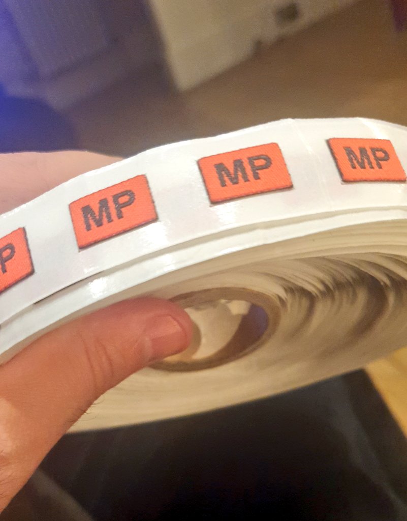 What could 1,000 MP stickers possibly be for? You'll find out soon enough on masterpeter.co.uk... 😜
