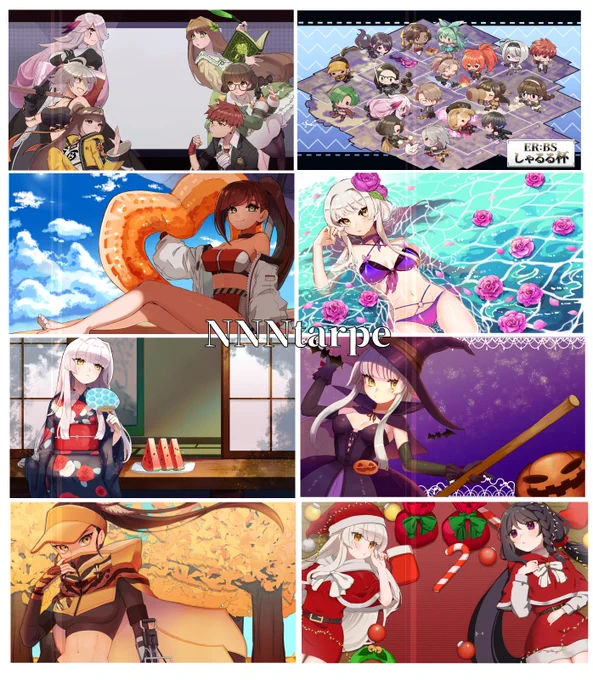 2021は…しゃるる杯をたくさん描きました
最初の6月の絵が懐かしい 