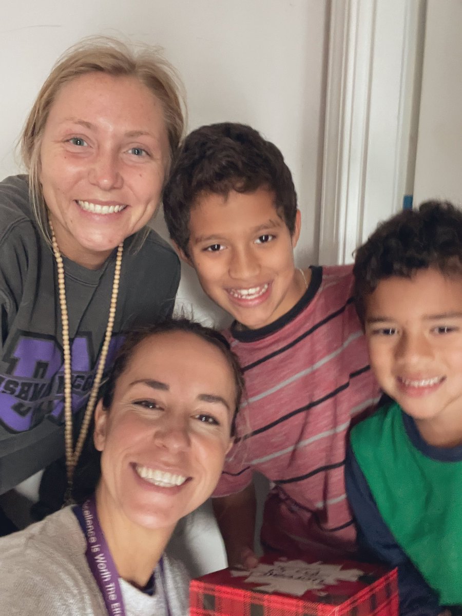 23 home visits, 23 smiles, 23 reasons why I chose to be an educator. Who knew delivering such a small box would bring so much joy. Seeing these sweet faces make hard times a little easier 💜💛