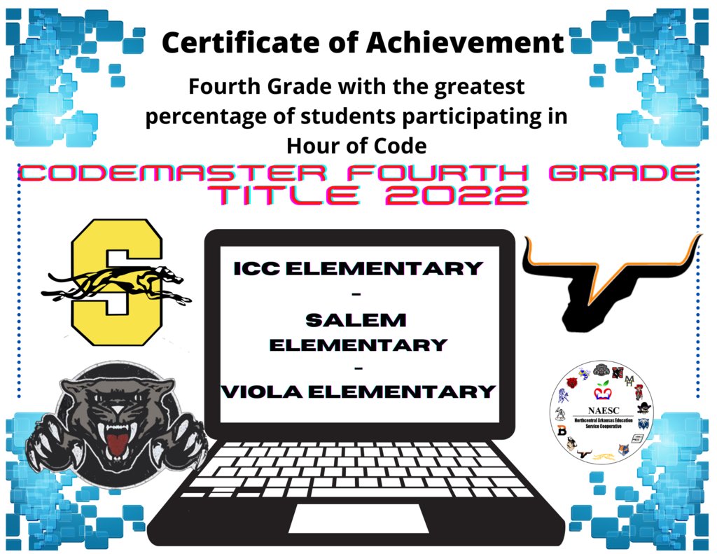 Congratulations, schools! We are so proud of you!