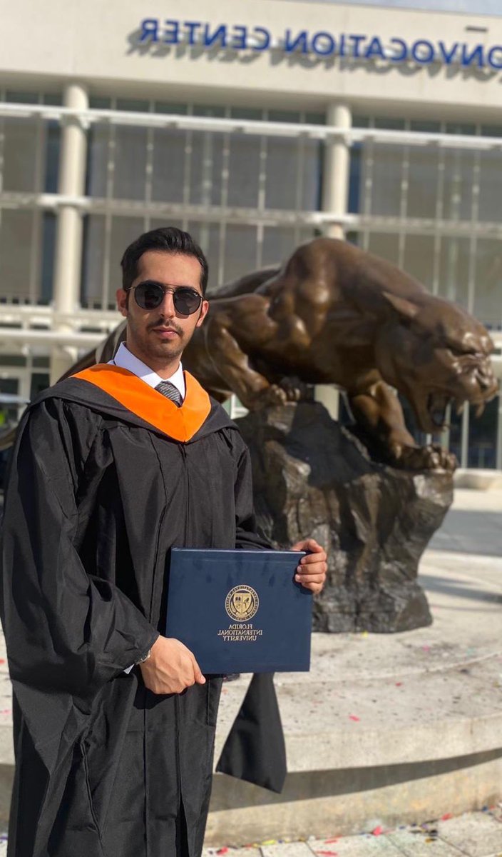 الحمدلله 🎓
ماجستير في الهندسه الكهربائية 
Master’s in Electrical Engineering 
#fiugrad 
<a href="/FIUalumni/">FIU Alumni</a>