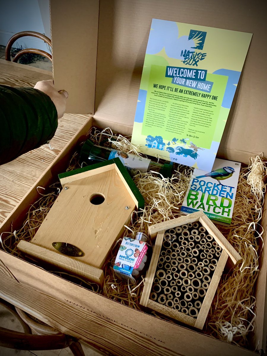 rtaylorjones's tweet image. Over the last few months I’ve been working to create a project that puts boxes of wildlife goodies free into new build homes, to encourage people to make their new gardens attractive to wildlife. it’s called Nature Box and the first ones head out very soon. #rewilding