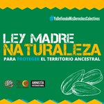 Image for the Tweet beginning: #LeyMadreNaturaleza

✊🌱Para que sea reconocida como