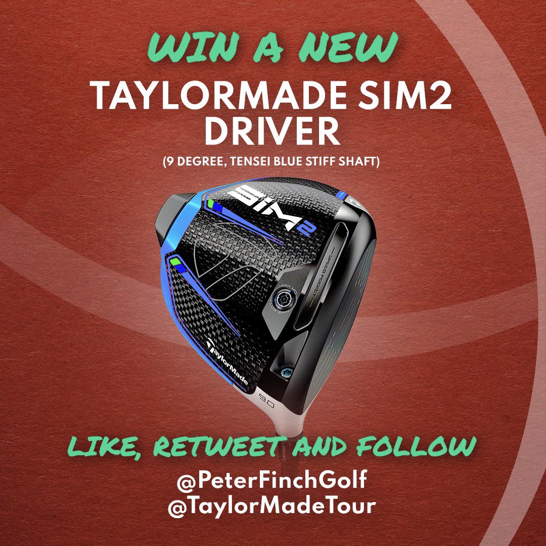 Peter Finch (@peterfinchgolf) on Twitter photo Win a Taylormade SIM 2 Driver!!!
TO ENTER: ❤️ and retweet + follow me and <a href="/TaylorMadeTour/">TaylorMadeGolfEurope</a>
Closing date for entries is December 31st. Winner announced in the new year ❤️
Giveaway is also available on my Instagram and Facebook! 😁
#FinchNotGrinch
#HowTheFinchSavedChristmas Win a Taylormade SIM 2 Driver!!!
TO ENTER: ❤️ and retweet + follow me and <a href="/TaylorMadeTour/">TaylorMadeGolfEurope</a>
Closing date for entries is December 31st. Winner announced in the new year ❤️
Giveaway is also available on my Instagram and Facebook! 😁
#FinchNotGrinch
#HowTheFinchSavedChristmas