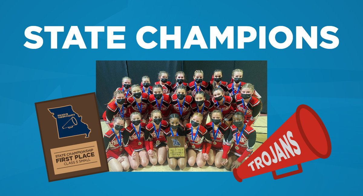 Congratulations to the <a href="/WeAreParkHill/">WeAreParkHill</a> cheerleading team, which won the 5A small state championship! #ParkHillProud