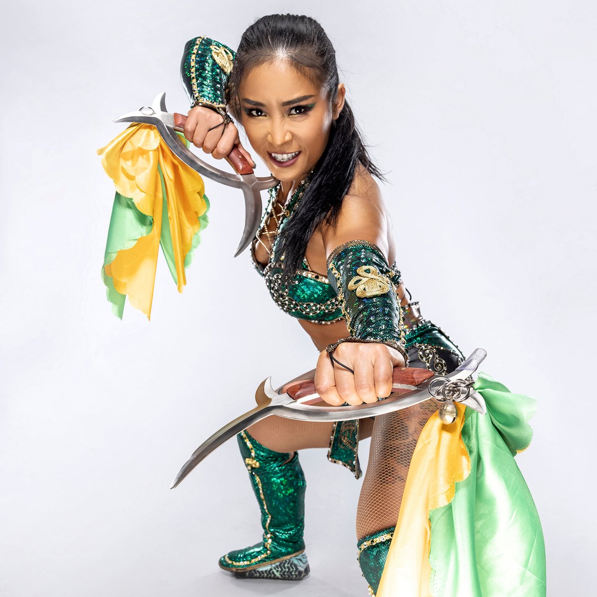 WWE's tweet image. .@XiaWWE has arrived on the blue brand! 

#SmackDown