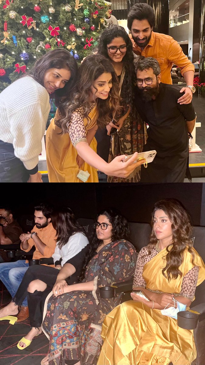 IamRajKandukuri's tweet photo. Selfie time. Fun moments.😊 #Gamanam #SuccessStories 

@iam_shiva9696 @shriya1109 @ItsJawalkar @sujanaraog @gnanashekarvs @RameshKarutoori @pushadapu @GamanamMovie @saimadhav_burra #Gamanam https://t.co/XJKPqL2kfK