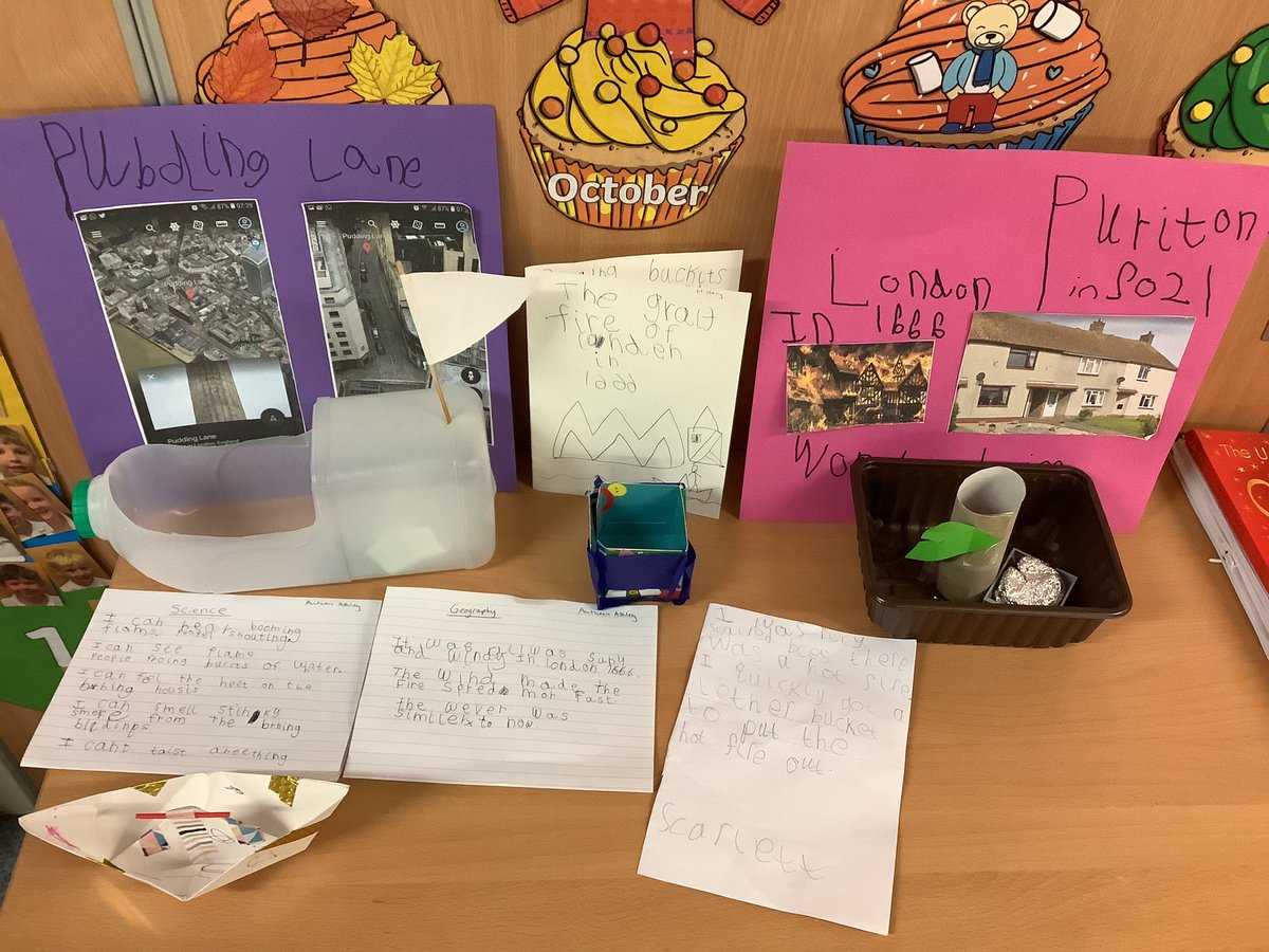 PuritonPrimary's tweet image. WOW! The enthusiasm from Ruby Class to engage in optional homework activities at home has been amazing. The children are gutted to be finishing their learning on the Great Fire of London. #RubyClass