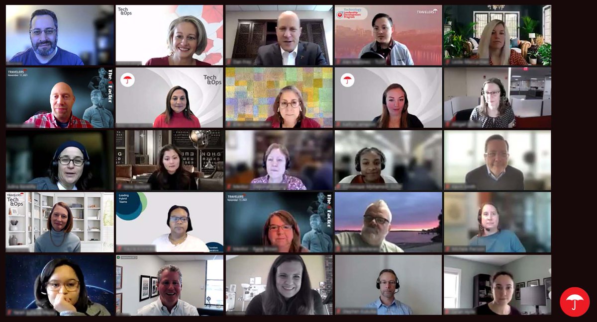 More than 150 employees from our Technology &amp; Operations team joined a virtual speed networking event with Travelers leaders to discuss innovation, diversity and work-life balance, all in the spirit of fostering mentorship, learning &amp; growth. 
Learn more: travl.rs/33poMUy