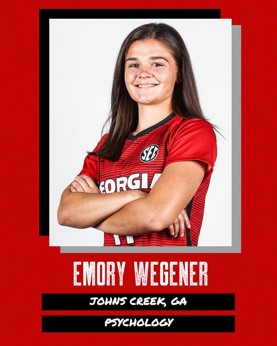 Emory Wegener
📍 Johns Creek, Ga.
📜 Psychology
🏛️ <a href="/UGAFranklin/">UGA Franklin College</a> 

#UGAgrad | #GoDawgs 🐾