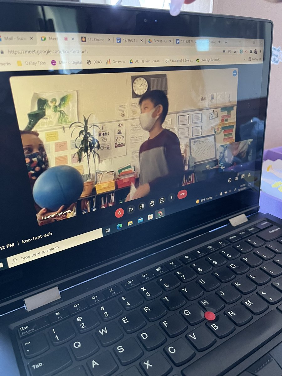 Even when I can’t be at school I can connect with my class! Thanks <a href="/LJSprowls/">Lauren Sprowls</a> for listening to their opinion speeches! <a href="/GuilfordEle/">Guilford Elementary School</a>