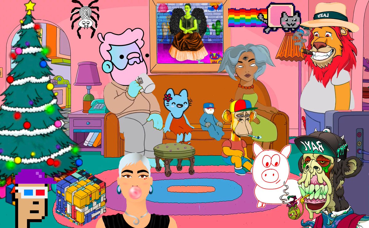 CryptoFridXs's tweet photo. #GM thanks 2021 for all the fun and the #NFTs
@evankeast @poopie_cat @crypto_coven @nyx_eth @aletheia_eth @xuannu_eth @keridwen_eth @aradia_eth @artblocks_io @LazyLionsNFT @AshurNft @LazyLionAnlion @NineNft @larvalabs @worldofwomennft @YKarkai @veefriends @garyvee https://t.co/Q6VBd9VDJx