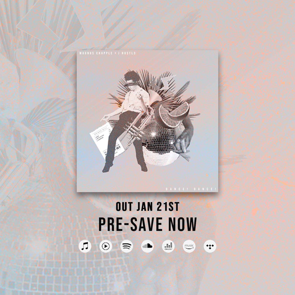 Over joyed to finally say 21st Jan ‘ Dance! Dance! w/ @magnuschapple ‘ will be out in the world! 🌎 BUT you can PRE-SAVE right now: ffm.to/dance-dance so get it added to your Spotify right now! 📲 Who’s excited? 😜