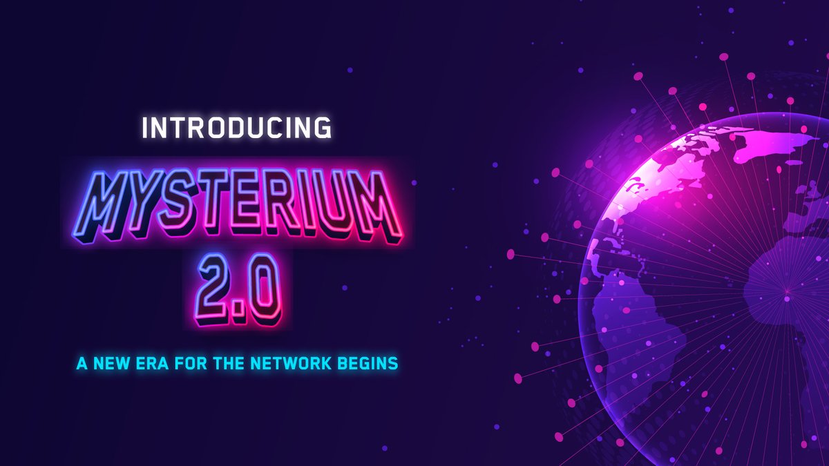 MysteriumNet's tweet image. 1/ Dear #Web3 community &amp;amp; metaverse enthusiasts. 

We’d like to introduce you to the future of the internet: private, censorship-resistant &amp;amp; borderless.

Meet Mysterium 2.0✨

A new era for the fastest growing anonymity network on #Ethereum &amp;amp; @0xPolygon.

mysterium.network/post/meet-the-…