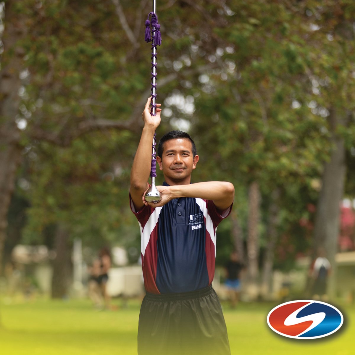 USADrumMajors's tweet photo. On cold winter days, we like to think back about summer, and look forward to what's coming! Who's excited for 2022 with the USA? #USACamps https://t.co/1NdJ6OESuU