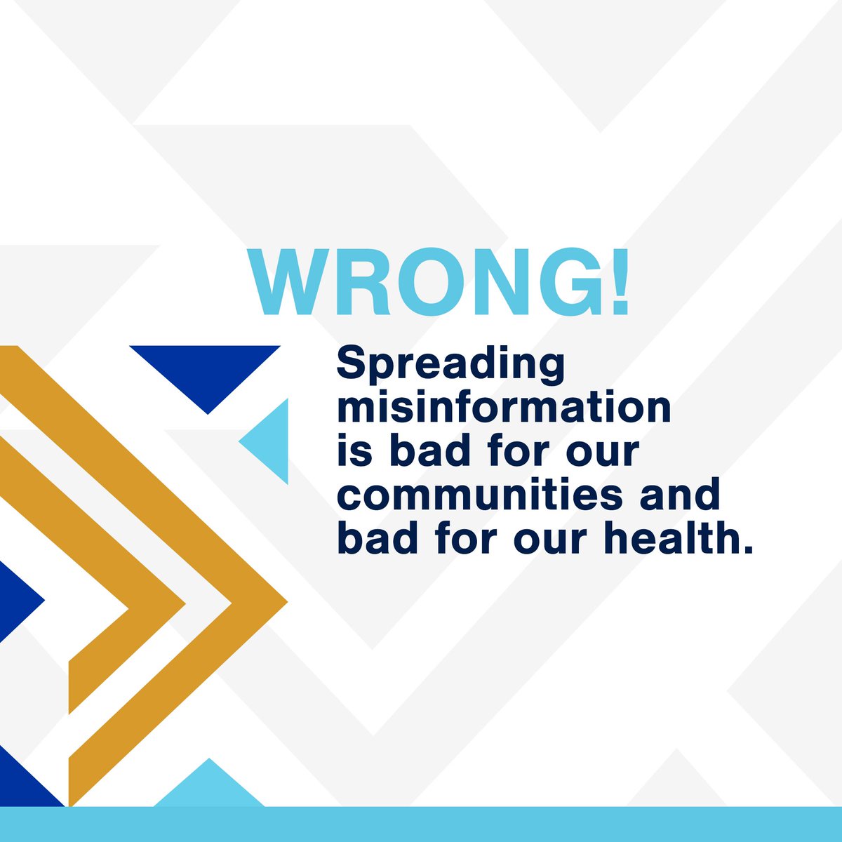 WAATPNTalk's tweet photo. PAUSE!

Was that last vaccine post accurate? Where did that info come from?
These are questions to consider when running your social media feed through a #TruthCheck. 

Learn how to pick out the facts from fiction with this quick and easy training on https://t.co/F6s0UuIBfU https://t.co/rQ4jerF9z2
