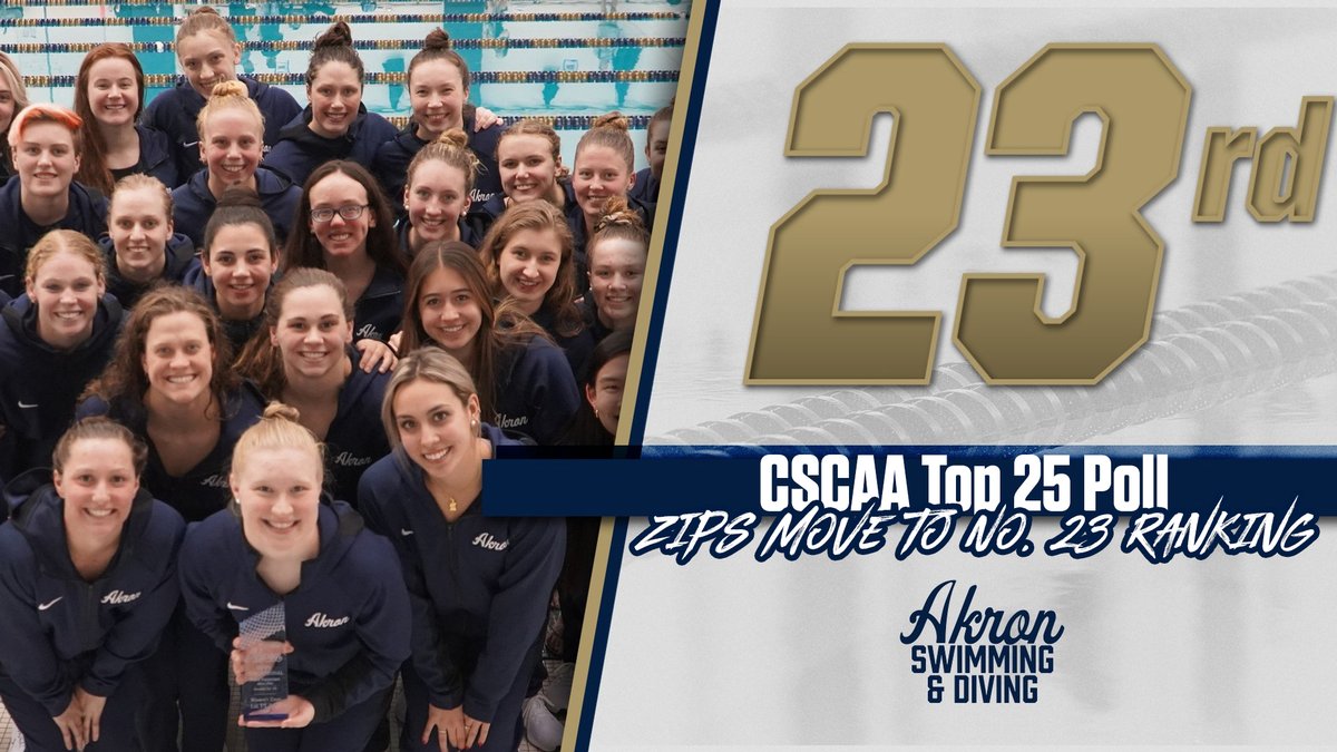 Akron Zips Swimming & Diving tweet media