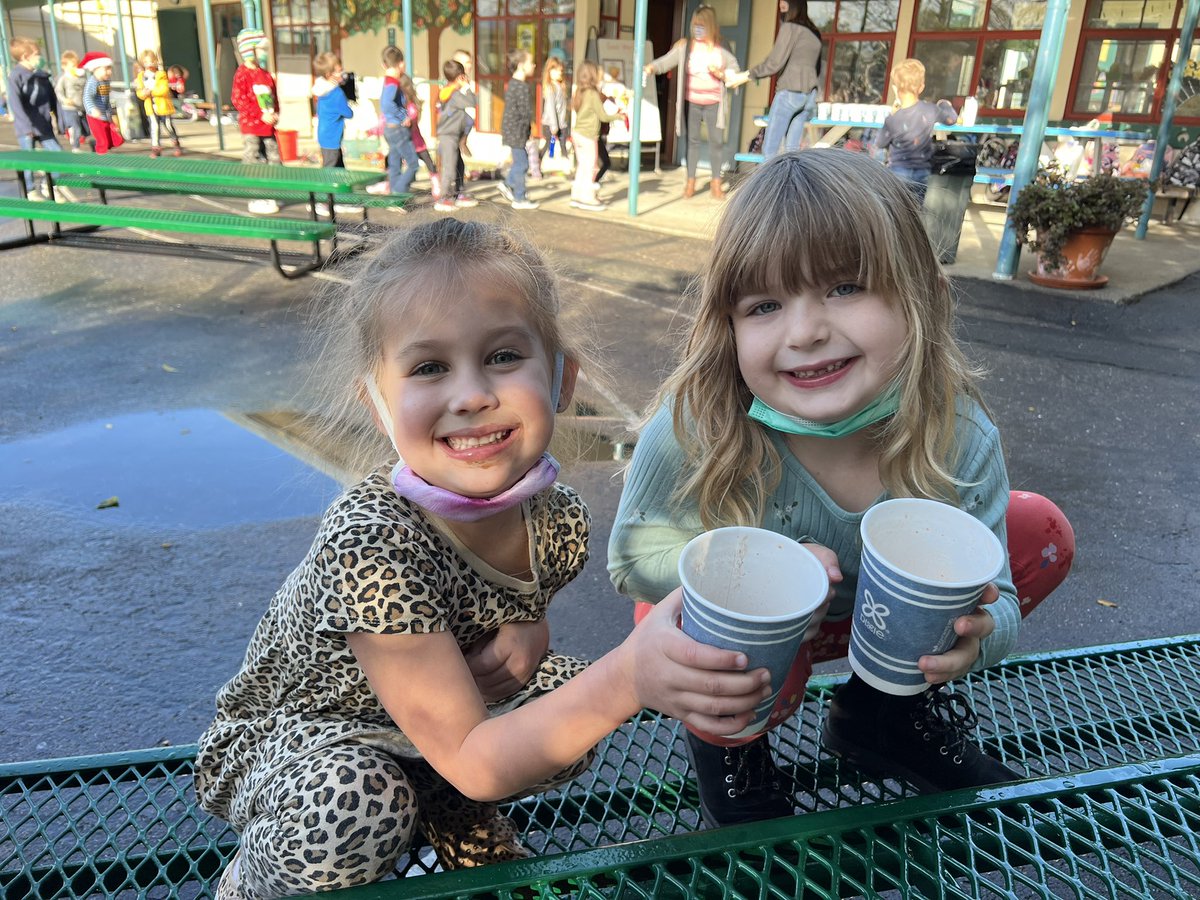 When it’s one day until Winter Break, why not have hot cocoa for snack!?! <a href="/pennpanthers/">Penngrove Elementary</a>