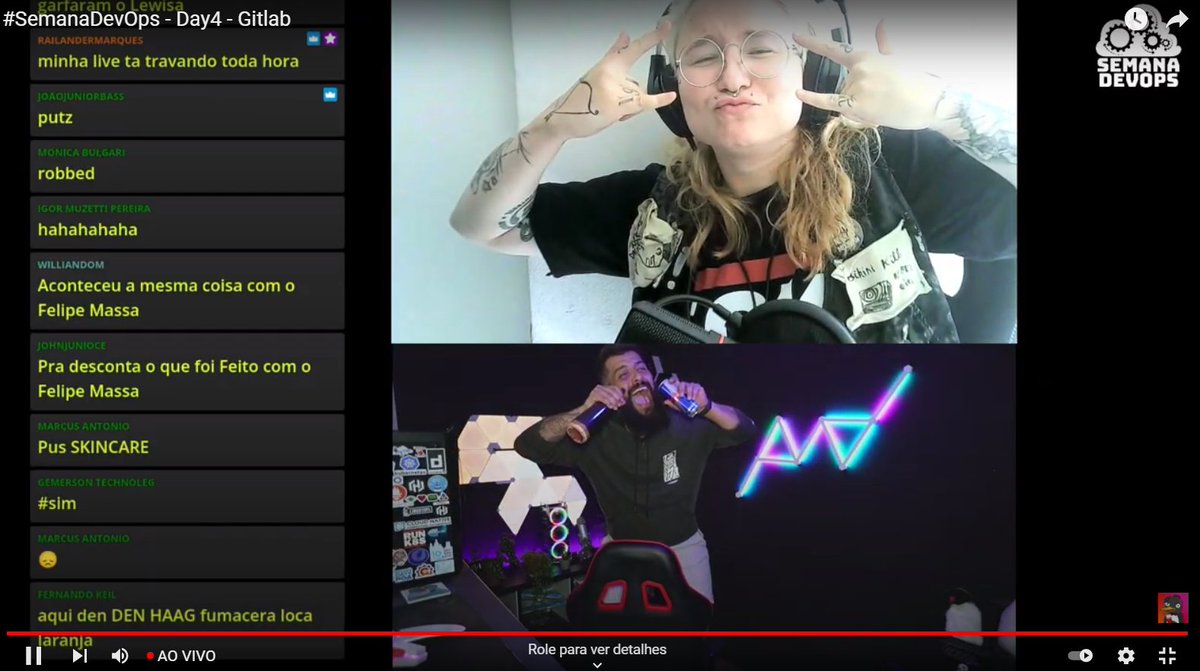 dredias's tweet image. Quarto dia!! #SemanaDevOps Eu Fui! @badtux_ @punkdodevops #VAAAIIIII