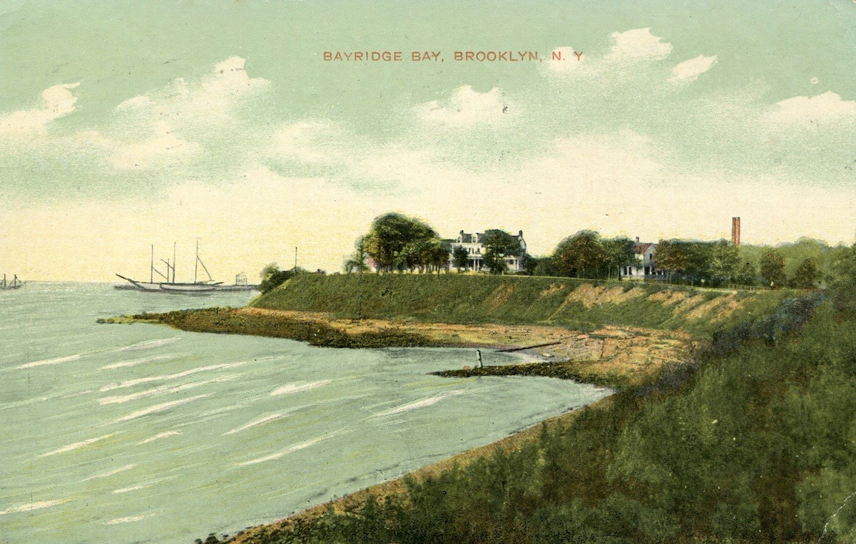 BKNYbus_tours's tweet photo. Happy 168th Birthday, #BayRidge! On this day in 1853, the residents of the #YellowHook section of #Brooklyn assembled and voted to rename their village from Yellow Hook (which was established in 1675) to “Bay Ridge.” Years before, the area had been ravaged by yellow fever. #TBT https://t.co/HQQmsuInad