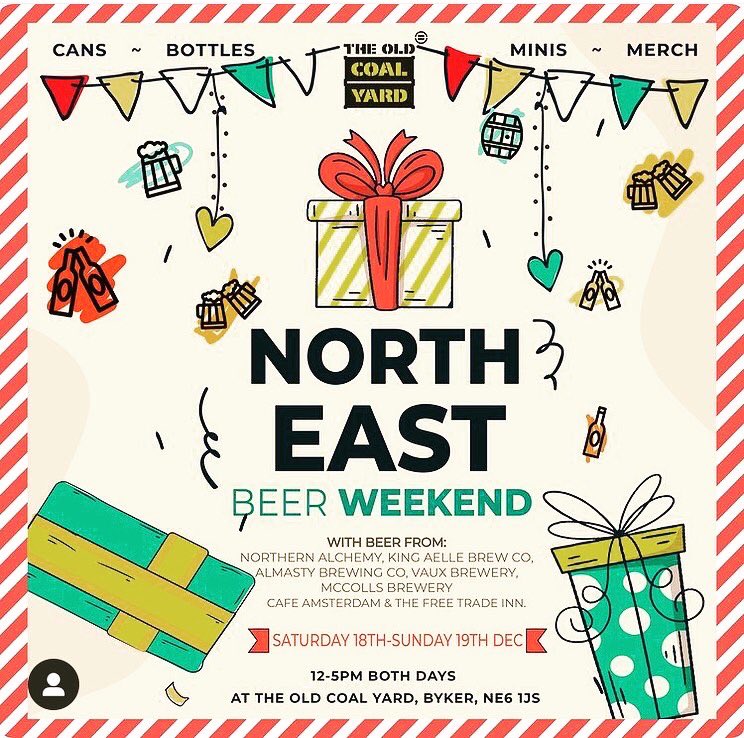 CafeAmsterdamWB's tweet photo. Some Kees-mas treats heading to The Old Coal Yard beer market this weekend 🎅 🍻 🎅 https://t.co/Rr97TZwUUf
