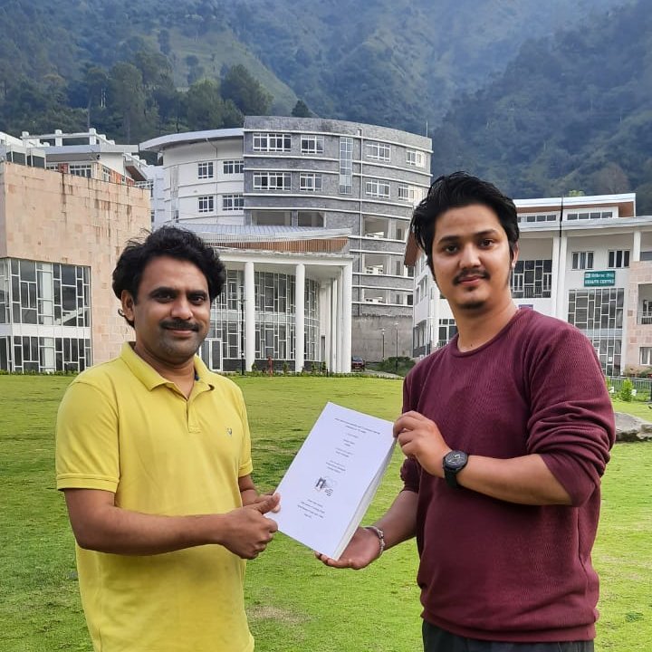 MetSysBioLab's tweet photo. Congratulations Dr Maneesh Lingwan. Metabolic Systems Biology Lab at IIT Mandi is proud of your PhD thesis on "Systems analysis of plant metabolism under UV-B radiation by integrating metabolomics and 13CO2 labeling" @iit__mandi @chair_sbs @SKMasakapalli https://t.co/MQYvzL9CPa