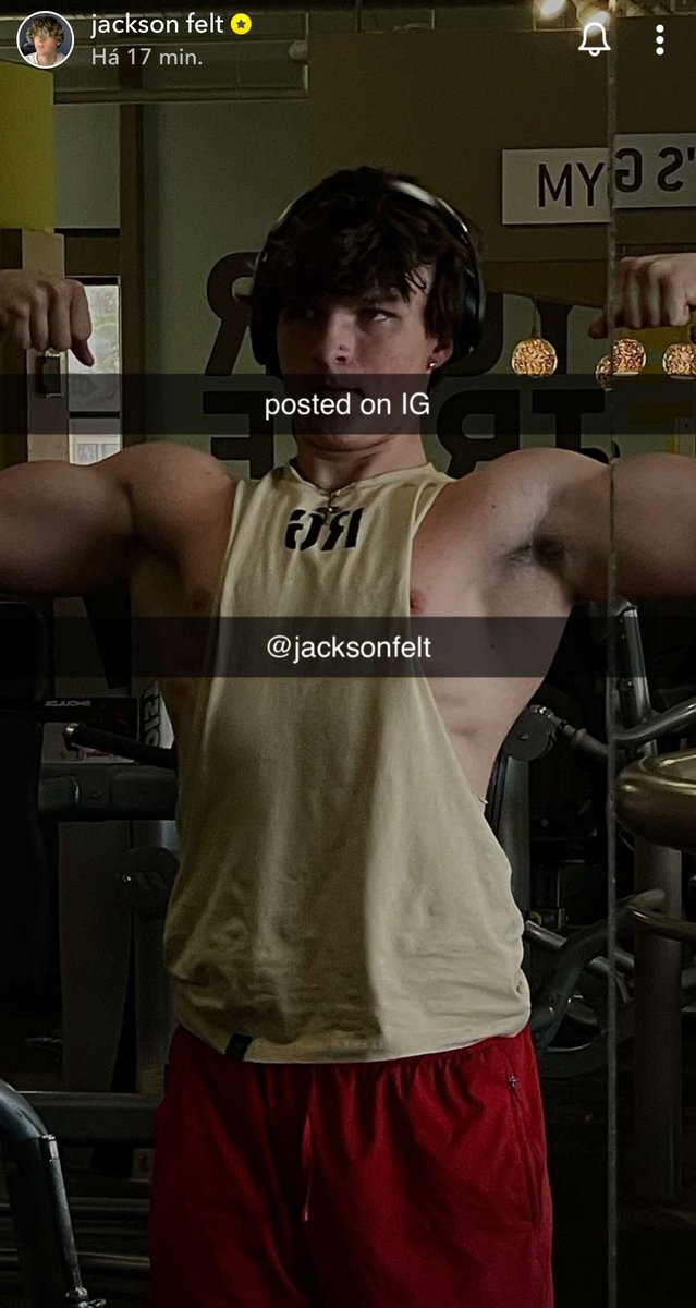 portaljacksonbr's tweet photo. 👻| Jackson via SnapChat. 

🇧🇷: "postei no instagram" https://t.co/FtdywiBMUN