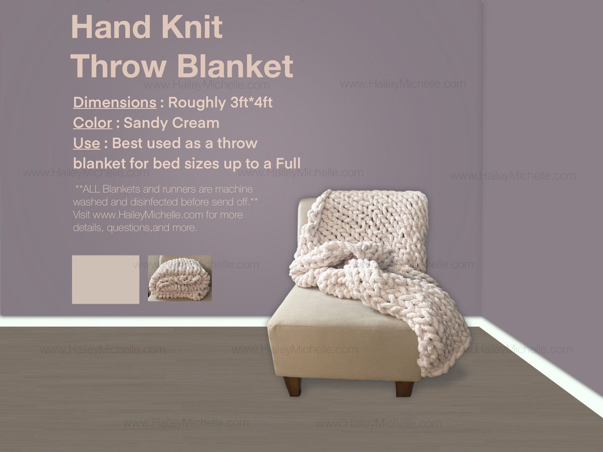 It may not be cold in Texas but I know it’s cold somewhere🥶🌨

This is currently the only blanket available on my site. All others will be dropped next year

✨SHIPS FREE✨ code : FREEHDAY21 

haileymichelle.squarespace.com/shop/p/8c9w9j8…