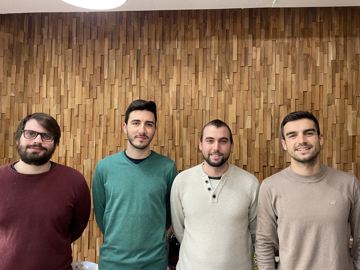 Dpto_IC's tweet image. Cuatro estudiantes que desarrollan sus tesis en el Dpto de Ingeniería de Comunicaciones de la UMA consiguen las prestigiosas ayudas nacionales FPU de la convocatoria de 2020. @AJILET @etsit_uma @det_uma @InfoUMA  Ver ic.uma.es