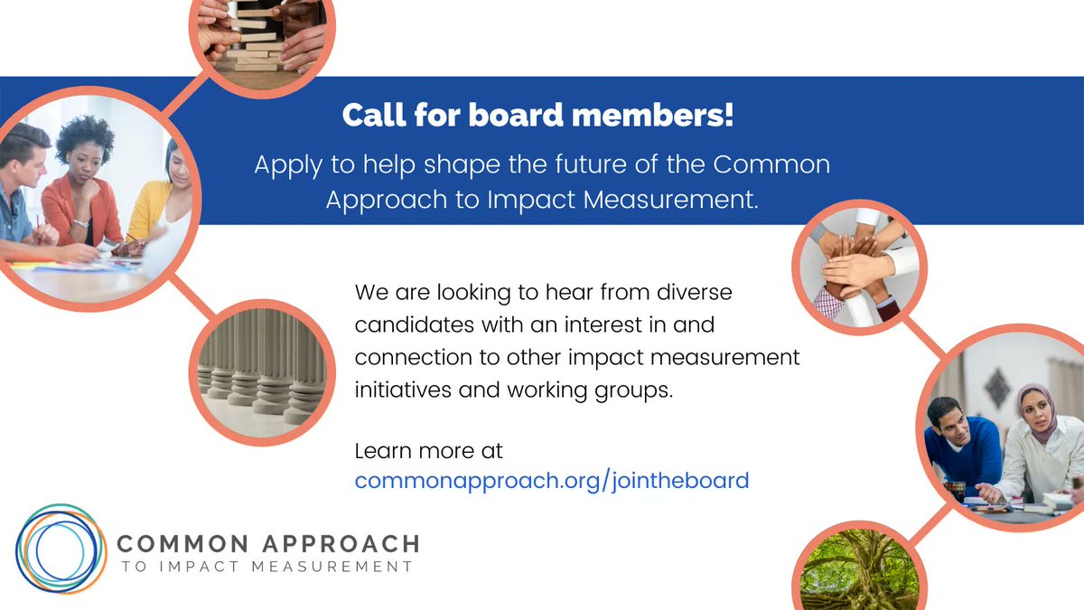 Call for board members! The Common Approach is on a journey to ensure our Board of Directors is composed of a diverse range of community members representing all groups within Canada. 

Learn more about the available positions and how to apply: buff.ly/3GM7pf5