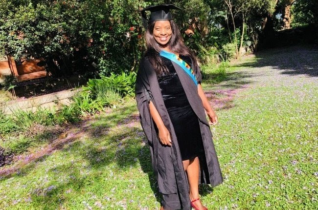 Kasi Economy on Twitter: "Sthembile Mngwengwe is a 40 year old woman from  KZN who graduated with a degree in social science from the same university  (UKZN) she spent 14 years at