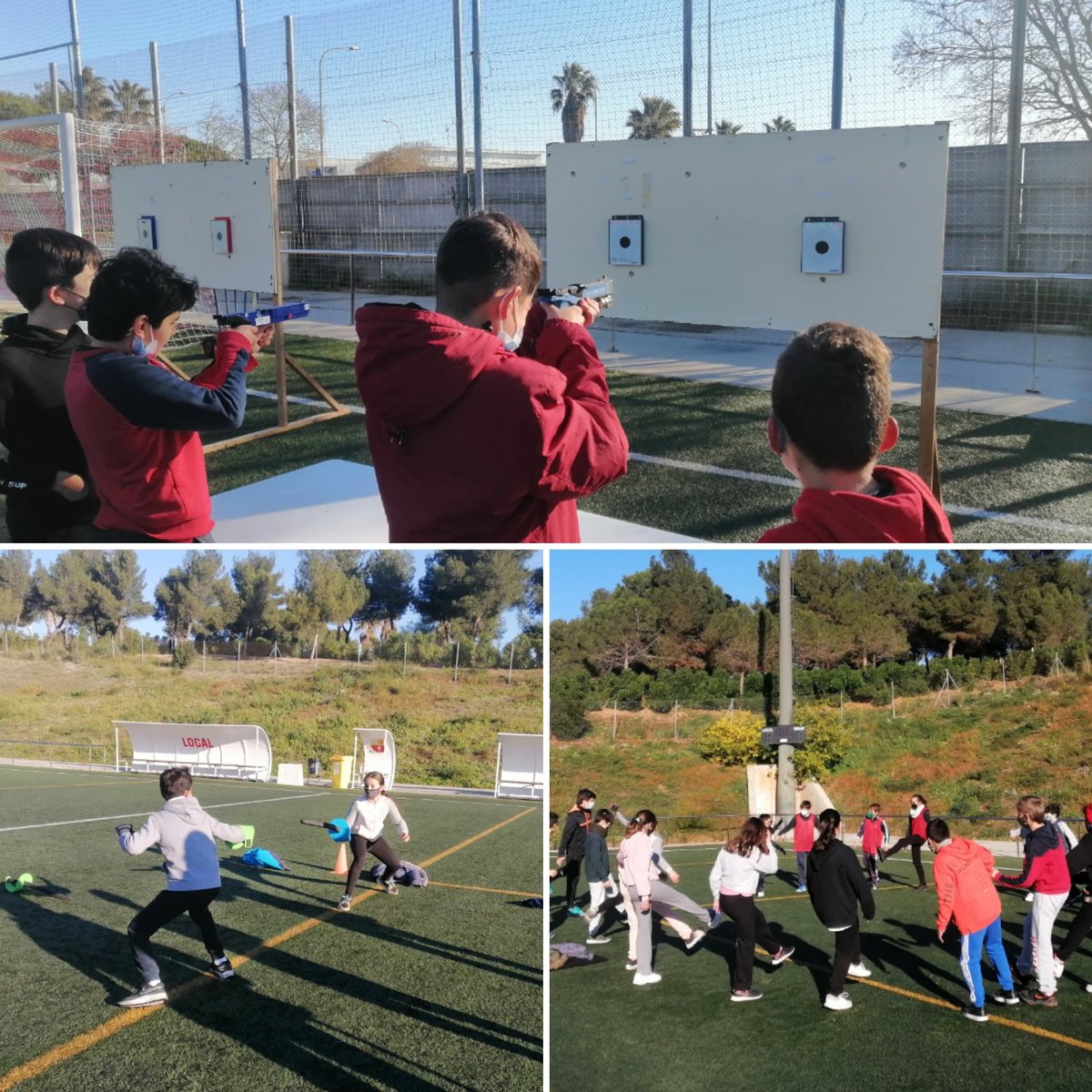 cebllob's tweet photo. Avui es va realitzar la cloenda del Pla de Promoció Esportiva de Pentatló dels alumnes de 6è de @AjSantBoi de les Escoles Marianao, Rafael Casanovas, Can Massallera i Casablanca. 
#planspromocioesportiva #pentatlo https://t.co/DD6QDXMlmA