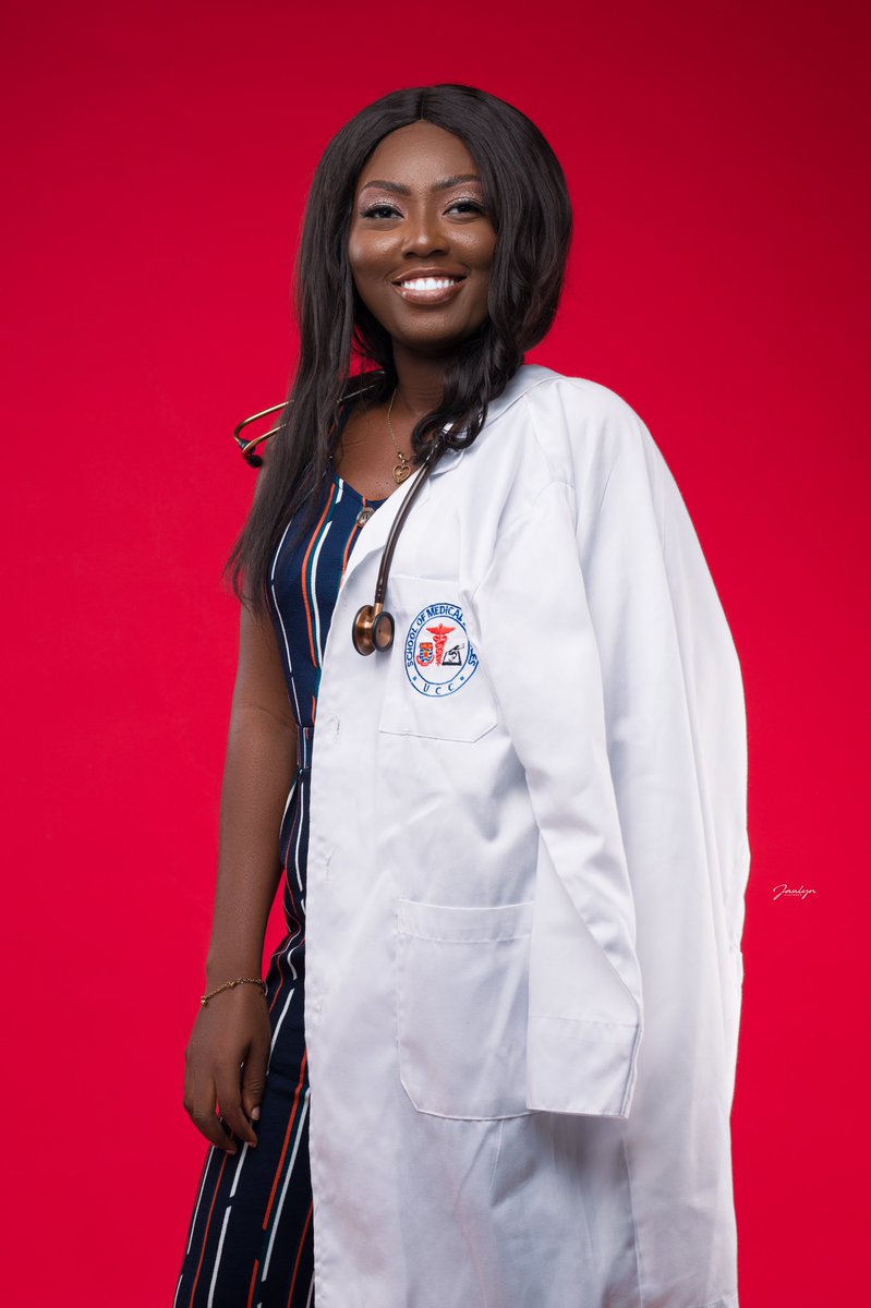 msa_ucc's tweet photo. Congratulations to Dr. Bernice Serwaa Antwi-Boasiako. Best student in Pediatrics and Child Health. We are so proud of you and we wish you the very best in future ❤️ https://t.co/bhvoZM5iCf