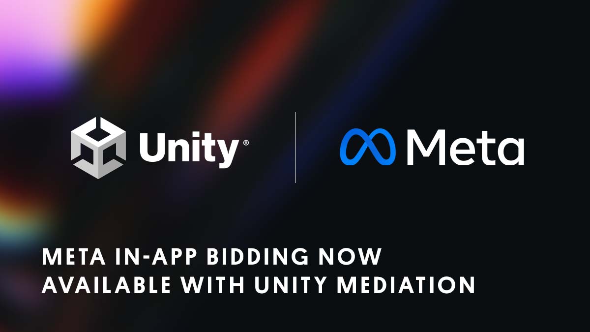 ✨ From today, Meta in-app bidding is now available with Unity Mediation!

🎮 Get started today and drive more competition for your mobile game ad impressions with one of the biggest networks in the industry: bit.ly/3DYXBfR