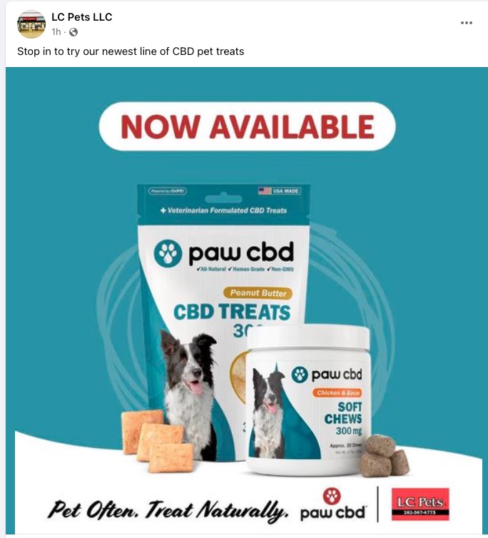 patpendy's tweet image. LC Pets in Hartland WI stocks Soft Chews and Hard Treats along with no itch Shampoo. Visit MillPets.com to order your Dog Treats Today🐶