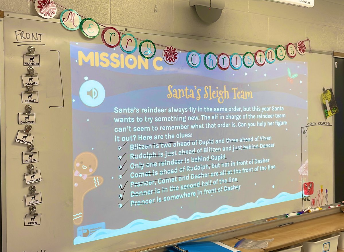 MandaricMrs's tweet photo. Mission Possible - this was a super fun mission! Thank you @DP_math for the Christmas Challenges! #dpmath @StMariaGorett https://t.co/EEv7dv9l5S