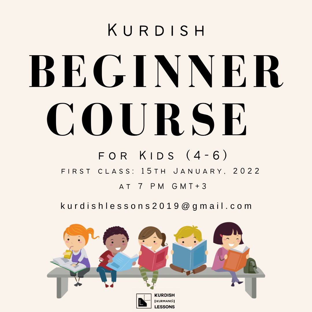 kurdishlessons's tweet photo. Kurdish Beginner Course for kids 

Contact: kurdishlessons2019@gmail.com https://t.co/qI1MzMq2Iv