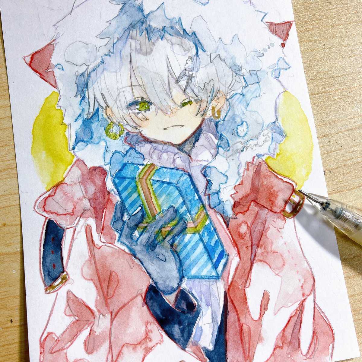 「早めのメリクリ🎅🎄🎁 」|針子🦔のイラスト