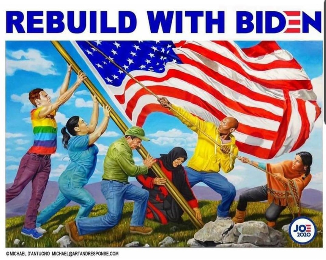bwwlc420's tweet photo. Biden builds bridges, roads, provides clean water, disaster relief, Biden builds up families and works to keep them healthy, safe, and keep more money in pockets. Biden takes responsibly for the good and bad, that's the man I voted for.
#RebuildWithBiden
#JoeBuildsBridges https://t.co/tAVUk2ktLB
