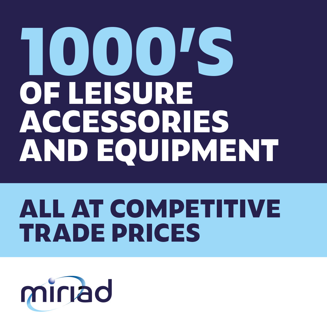 Browse thousands of leisure accessories and equipment at competitive trade prices online. 
Start your Miriad journey today!  zcu.io/mH3q 

#startyourjourneytoday #getstockedup #miriad