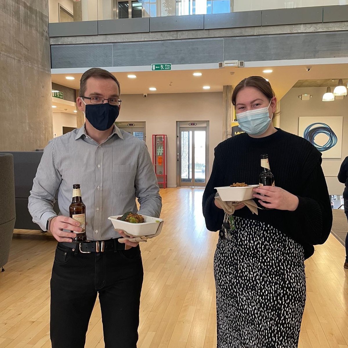 Barnsley_DMC's tweet photo. Today we invited our DMC community to celebrate the Christmas season with us! Here are some of our companies and their teams enjoying our Pie Day😍🥧 #LoveDMC #DoMakeCreate https://t.co/NPjOhl39QQ
