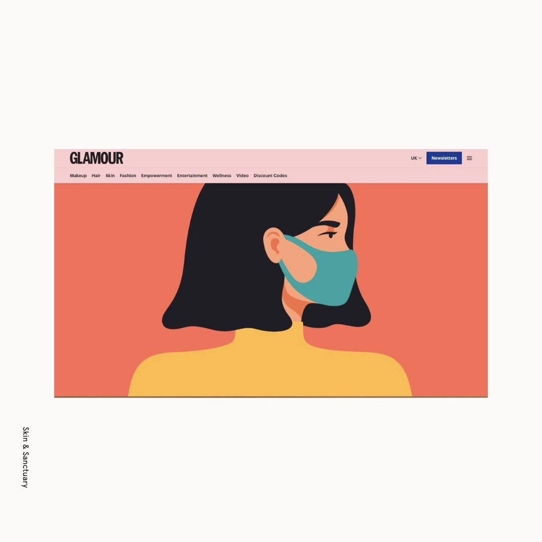 And 12 months on ... the advice Dr Saira Vasdev gave to Glamour Magazine is relevant again (sorry) <a href="/glamourmag/">Glamour</a> <a href="/GlamourMagUK/">British GLAMOUR</a> #maskne #skincare