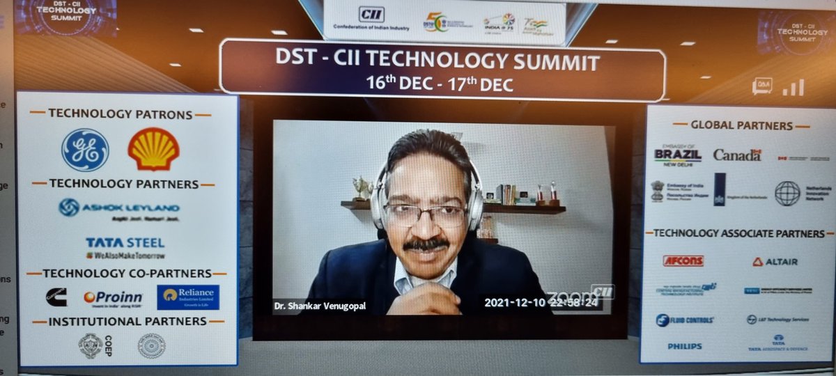 Great session on 🇨🇦 #superclusters at #CIITechSummit2021 <a href="/CII_Technology/">CII Technology</a> with <a href="/NGen_Canada/">NGen Canada</a> <a href="/DTSupercluster/">DIGITAL</a> <a href="/proteinindcan/">Protein Industries Canada</a> explaining how #Canada fosters #innovation and enables #Collaboration among key players
Co-organized by <a href="/IndiaDST/">DSTIndia</a> <a href="/CIIEvents/">CII Live</a> 👏👏