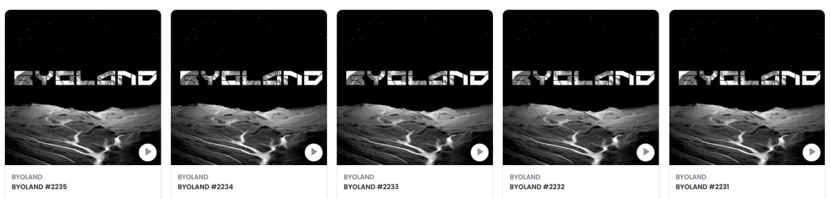 beijingdou's tweet photo. Congrats to @BYOPills on kicking off their BYOLand sale. One of the first projects I advised, and great to see them keep delivering on their vision. https://t.co/RubUcABSY2
