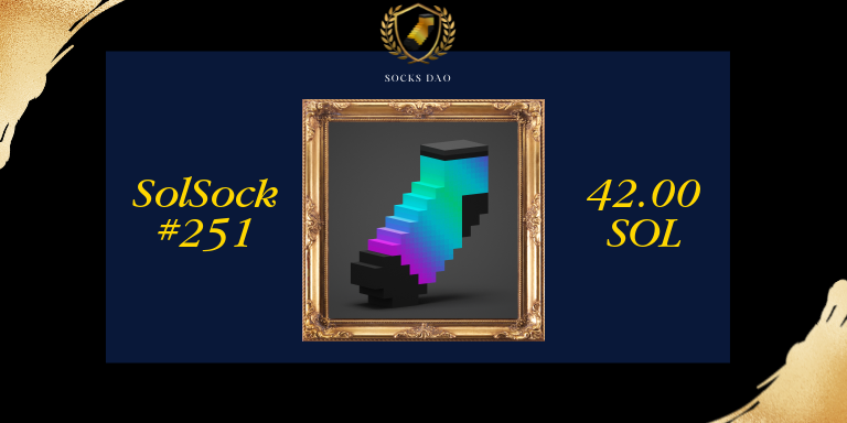 SolSockSales's tweet photo. SolSock #251 (Solana on Matte Black) bought for 42.00 SOL on Magic Eden https://t.co/3k81yEXhmi https://t.co/KbCyPOtaNp