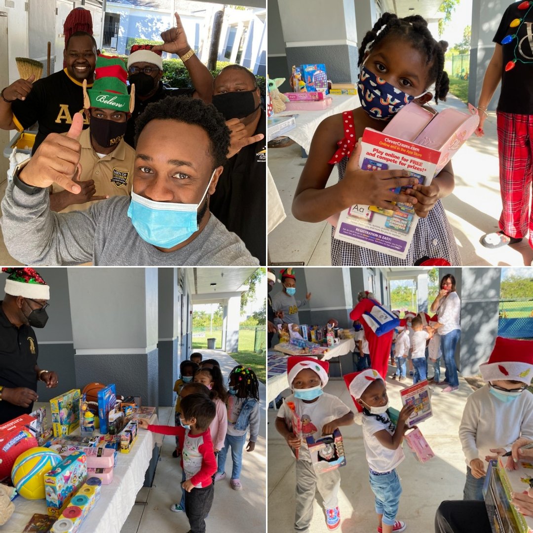 Thank you @chapmanpartnership for allowing us and @educationfundmiami to serve your Homestead site today. Through our collaborative efforts, students received two toys, books, and fun education workbooks to enjoy over the holiday break.