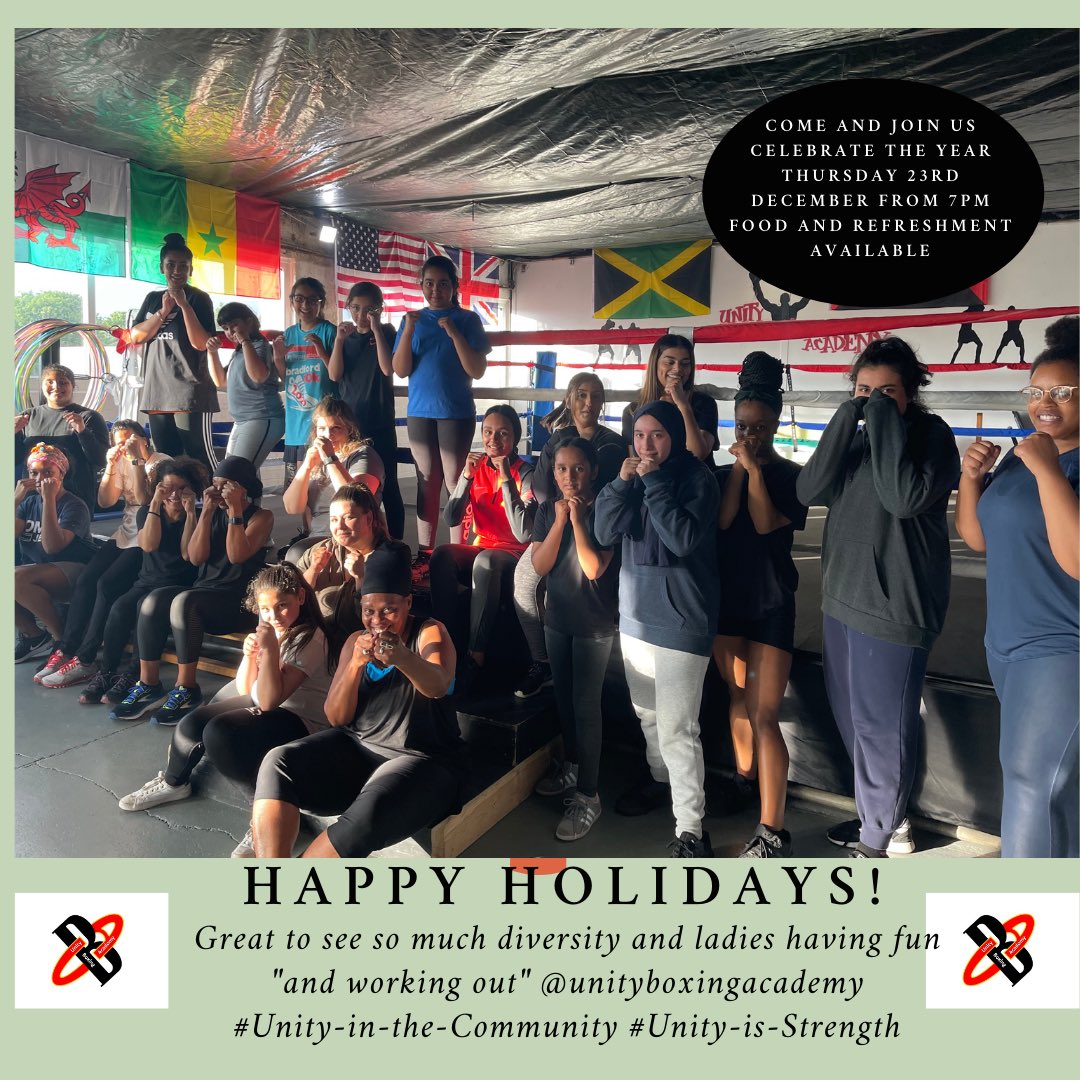 UnityBoxing's tweet image. Unity in the Community Great representation of who we are and what we represent here @unityboxingacademy. All are welcome in our weekly women and girls session every Thursday from 7pm #unityisstrength #unityisdiversity #unityinthecommunity