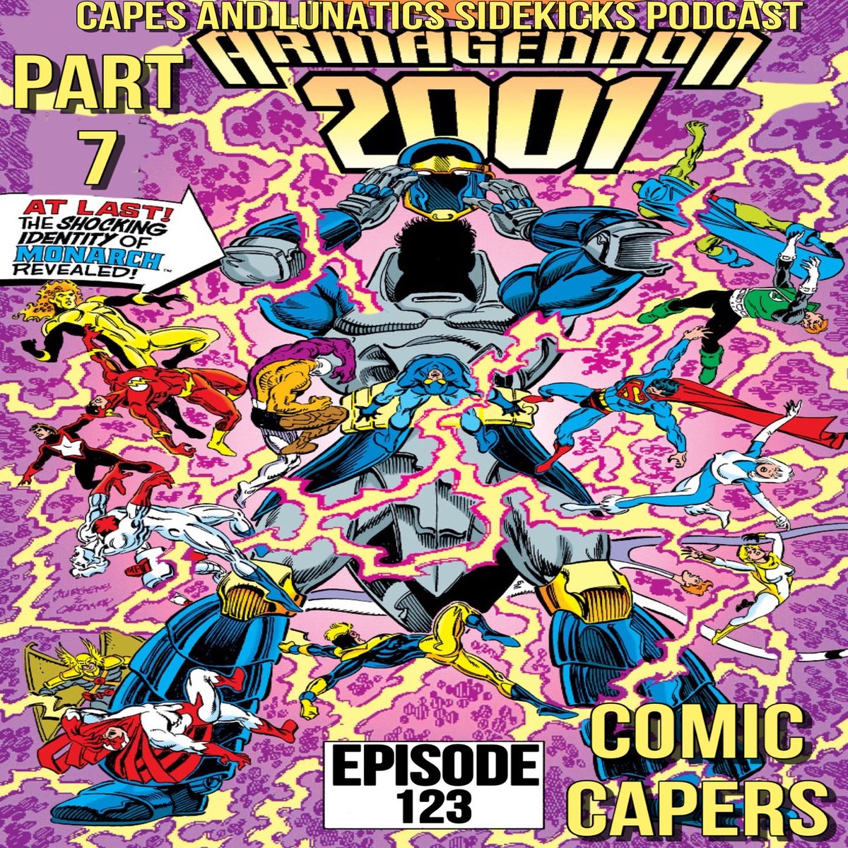 Comic Capers Episode #123 tinyurl.com/yckk4pmy @Nightwingpdp and <a href="/LilithHellfire/">Lilith Hellfire</a> review the final part of #Armageddon from #JusticeLeague Europe Annual #2 and Armageddon 2001 #2.