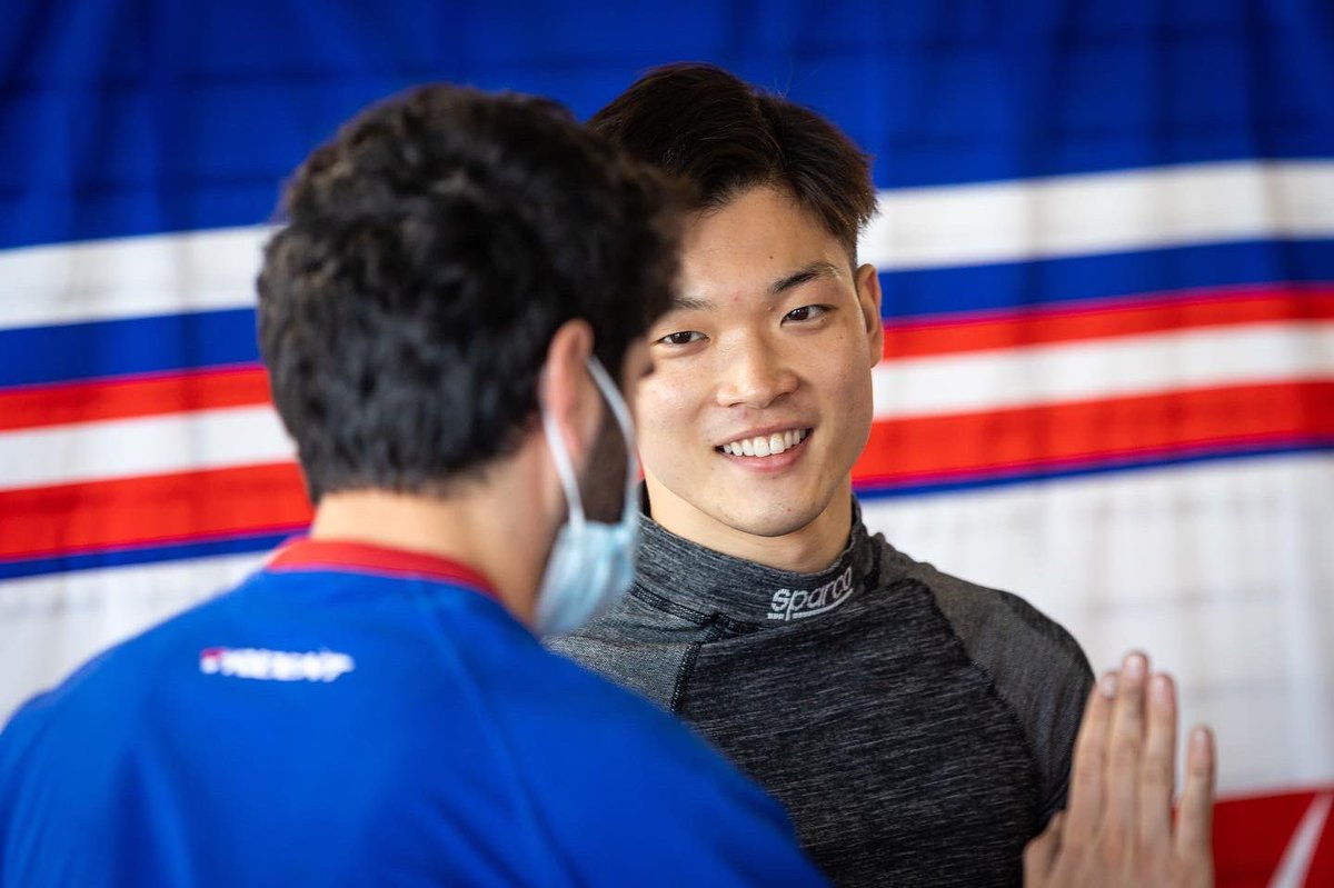 trident_team's tweet photo. The post season test days are coming to an end and our team is ready to recharge its batteries: the next racing season is coming! 💙🔱 @teppeinatori @teppeinatori @calanwilliams54 #jeddah #postseasontest #f2 #tridentteam https://t.co/eg0ijXqQcD